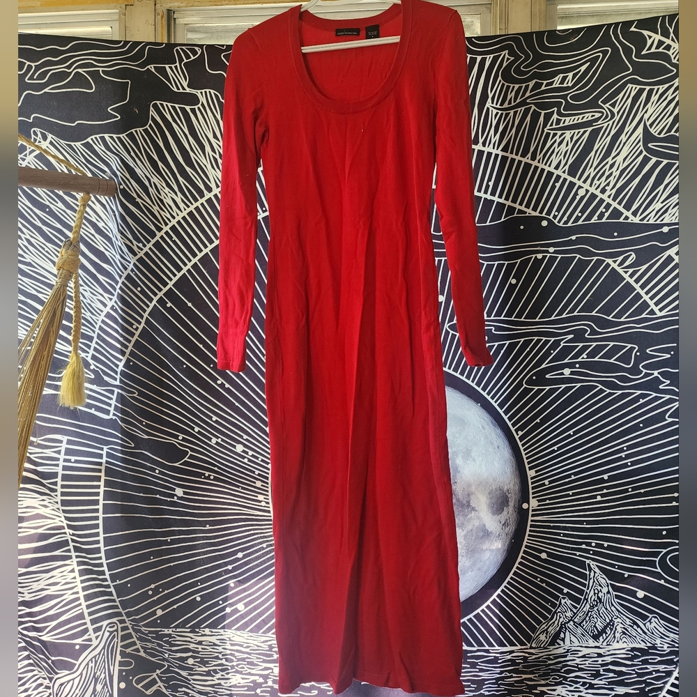 Moda international red dress